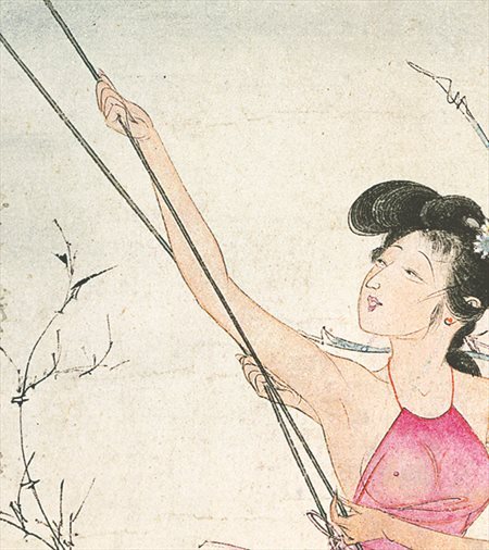 昌平-胡也佛的仕女画和最知名的金瓶梅秘戏图